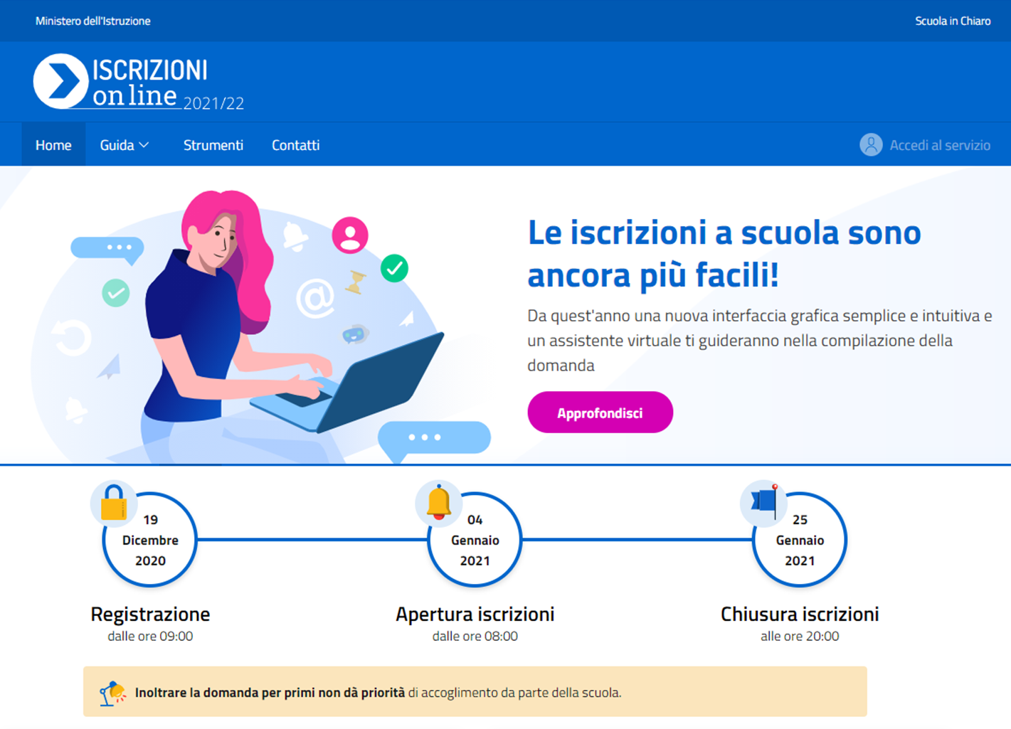 Ultimi giorni per le iscrizioni online 2021/2022 Ciofs FP Lombardia